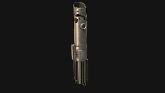 Luke's Lightsaber 3D Model
