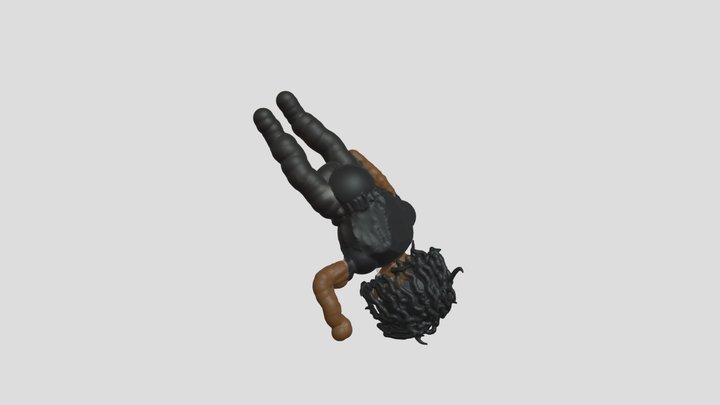 Matthew's BLM protester. 3D Model