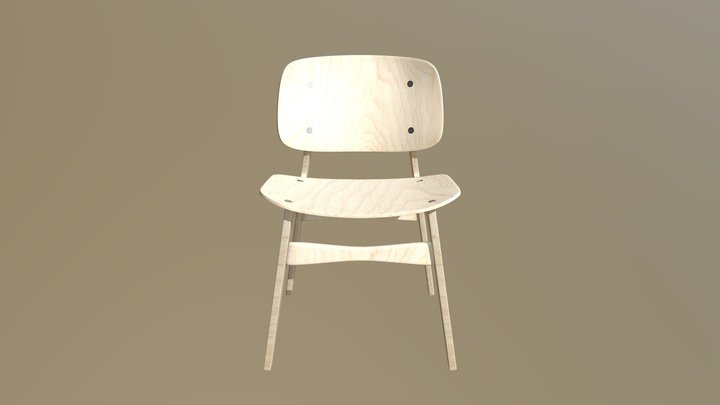 The Chair 3D Model