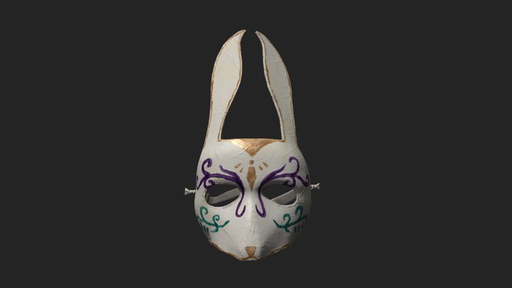 Handmade Splicer Mask 3D Model