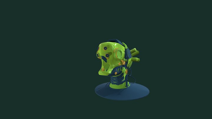 BOTANIC ANDROID 3D Model