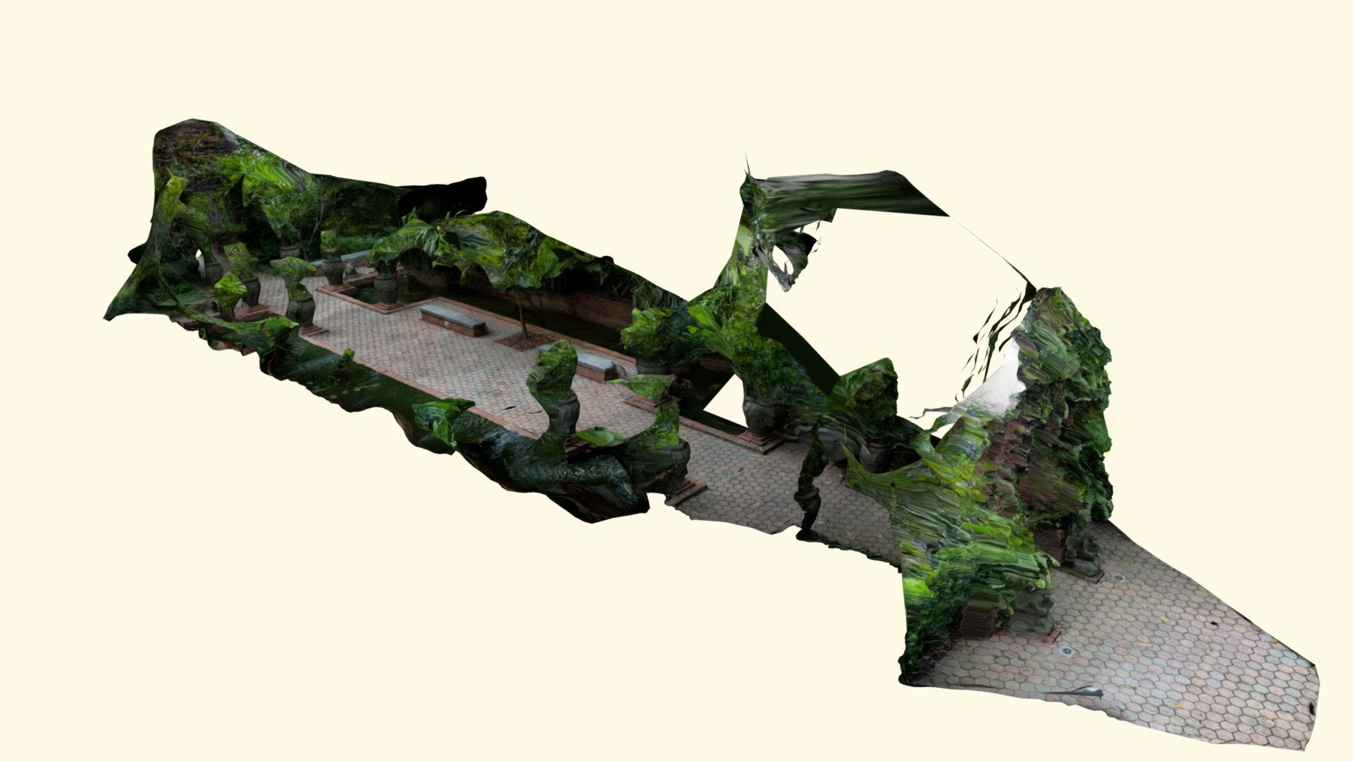 Sang Nila Utama Garden (Photogrammetry)