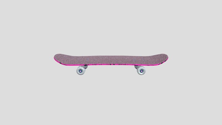 Adventure Board_Skateboard 3D Model