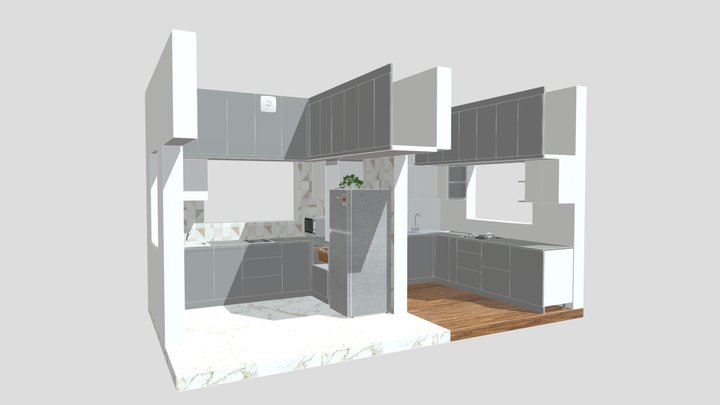 Kitchen_Santhosh 3D Model