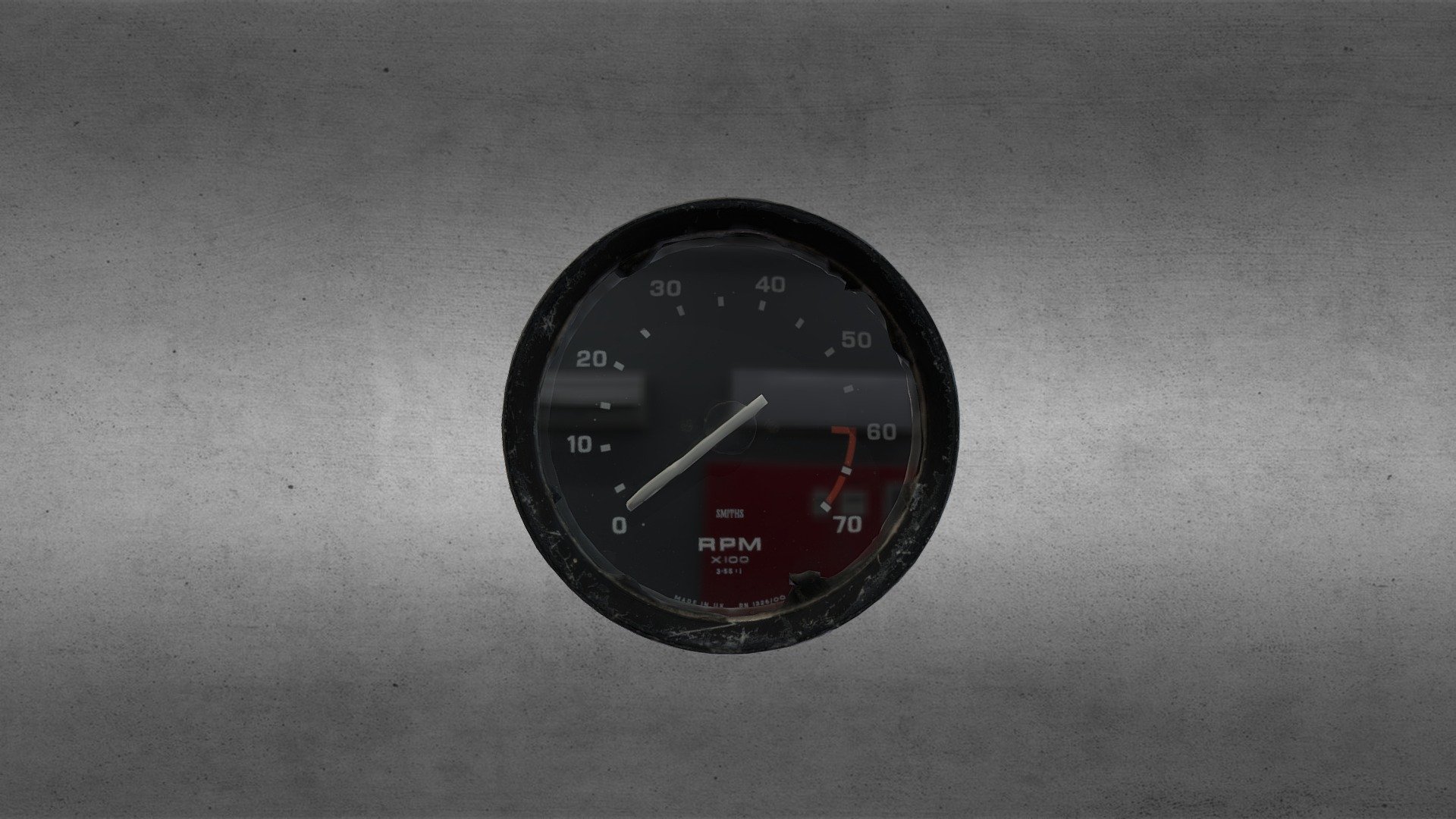 Rev Counter 3D model by DigitisationIO [d74ba5d] Sketchfab