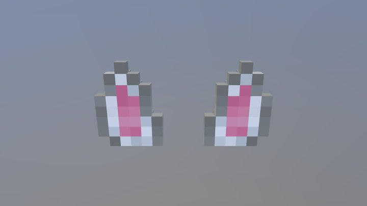 Wolfy Ears~! 3D Model