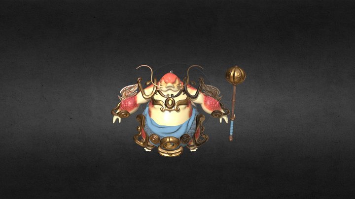 Mojee Temple Guardian 3D Model
