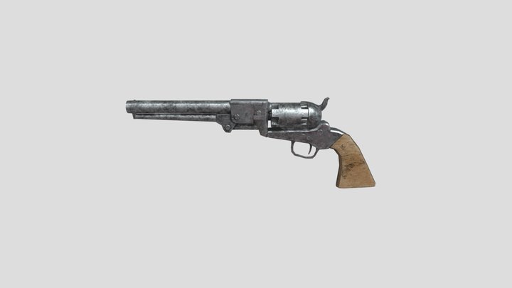 Conversion Revolver Practice 3D Model