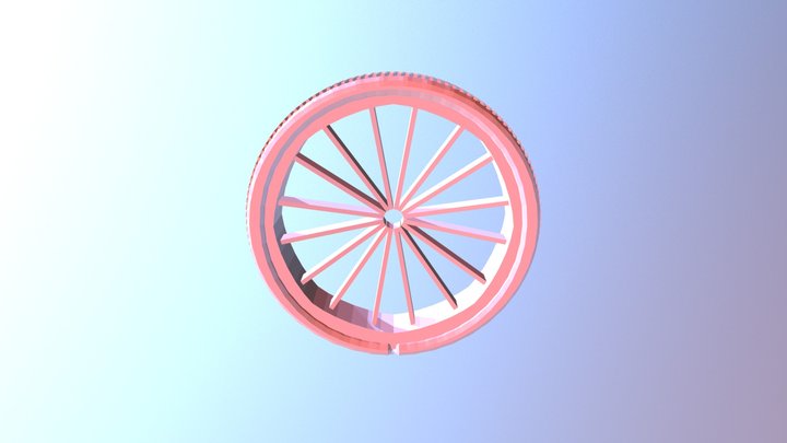 Wheel exercise 3D Model