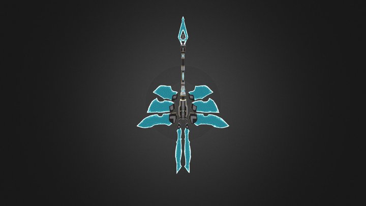 Spear Shield 3D Model