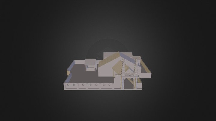 Jamae Mosque 3D Model