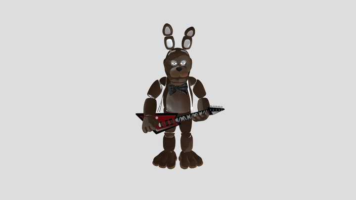 Movie_ Bonnie The Bunny_ANIMATRONIC 3D Model