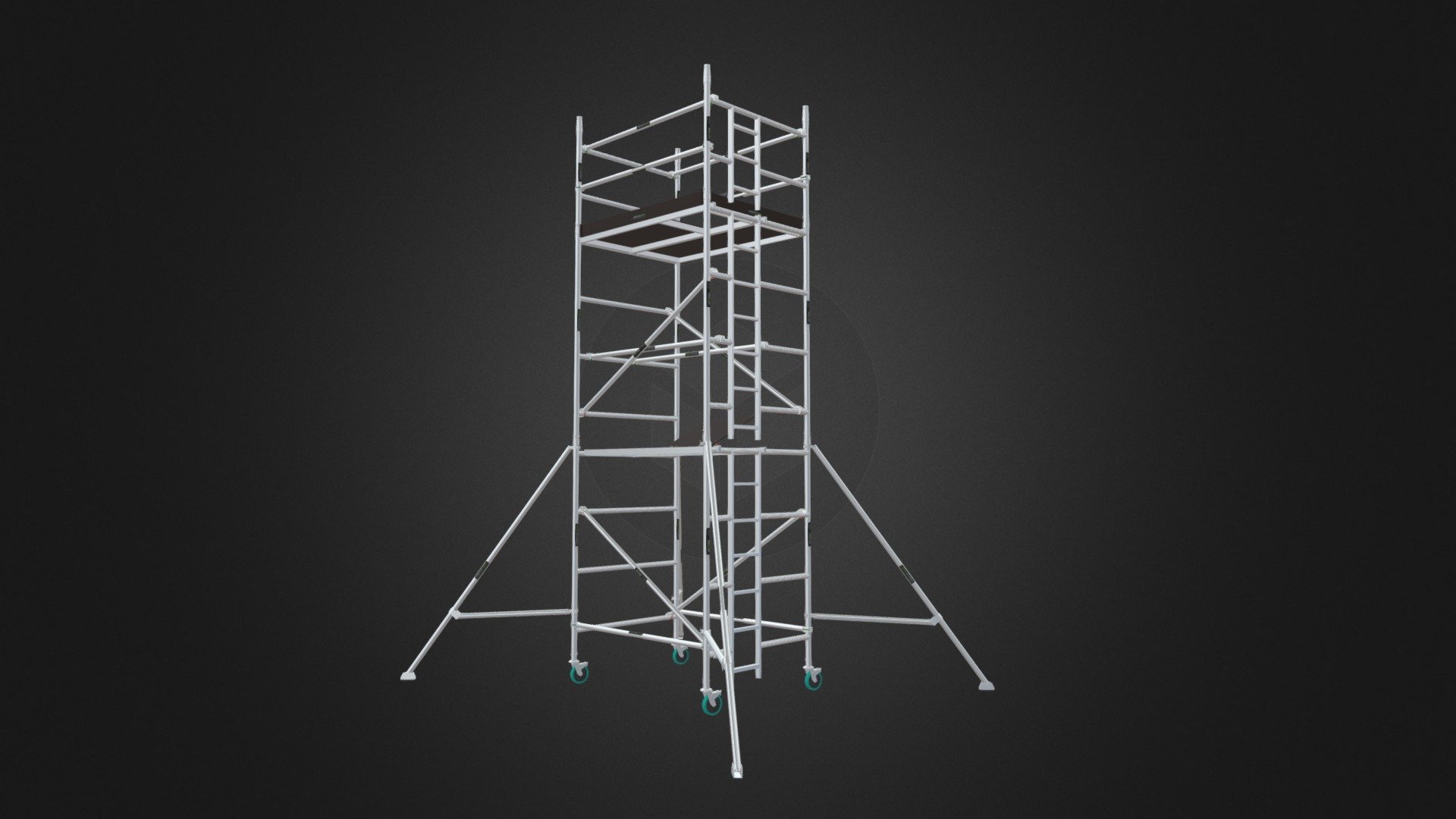 5.2 LADDER FRAME TOWER - 3D model by Abhishek Soni (@Abhisheksonir ...