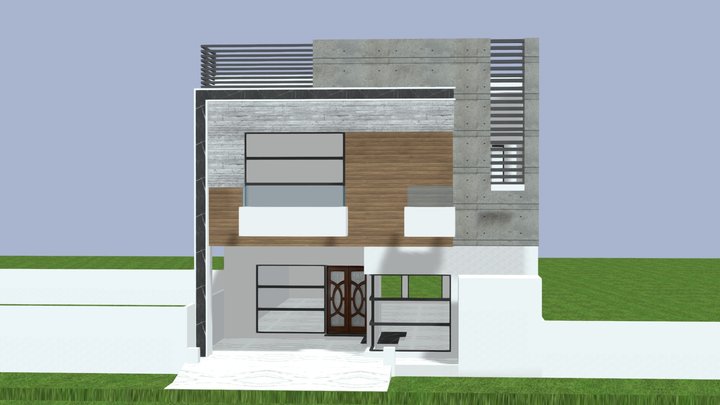 Architect For Design of 3D Design House 3D Model