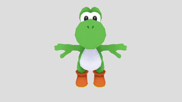 M&SATL2012OG - Yoshi – Free 3D Model STL