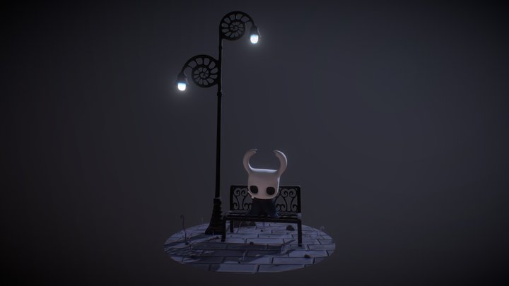 Hollow Knight - Dirtmouth 3D Model