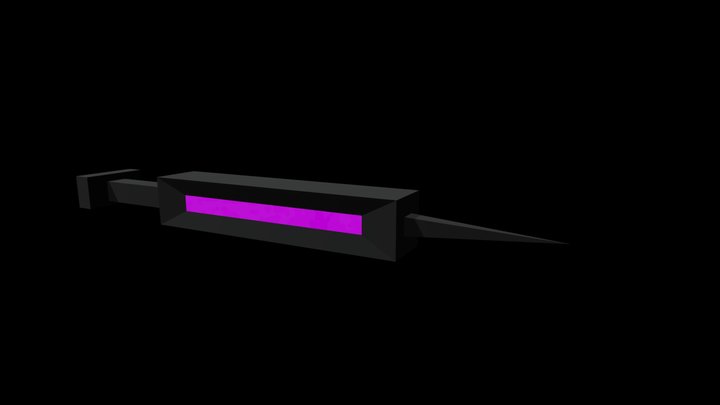 Syringe but minecraft 3D Model