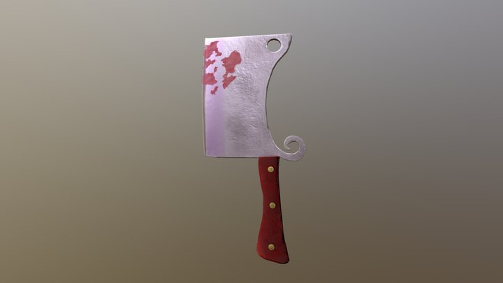 Meat Cleaver 3D Model