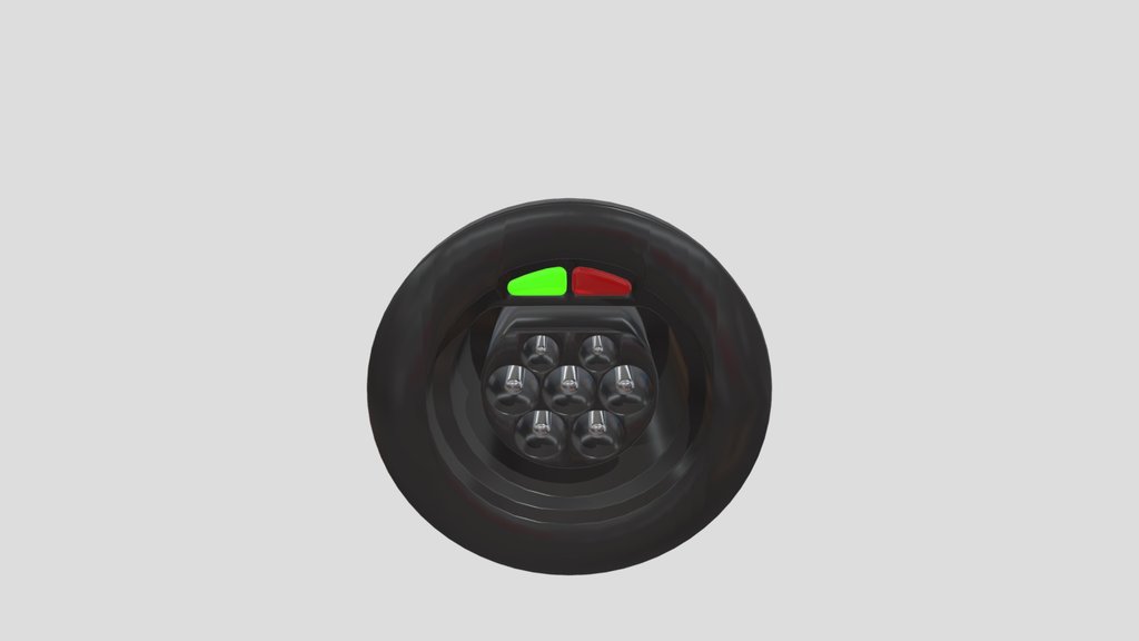 Electric Motor Vehicle Charging Socket Male