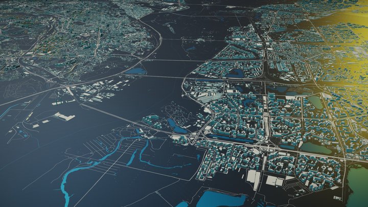 Map Kyiv (Ukraine)