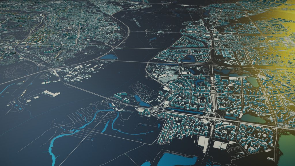 Map Kyiv (Ukraine)