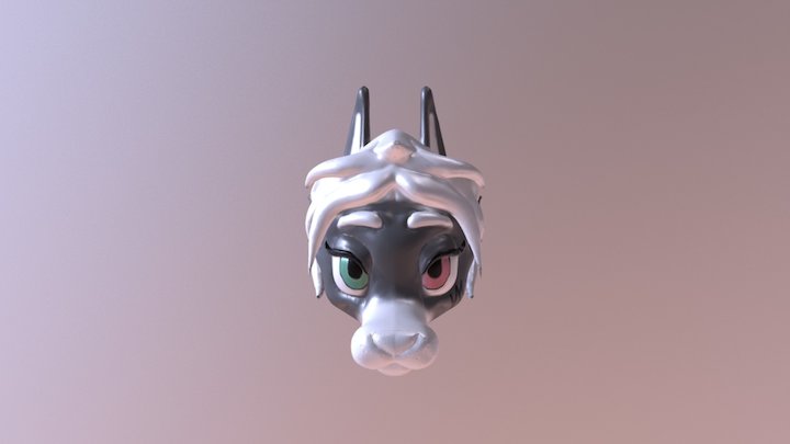 Zodiac headshot (commission) 3D Model