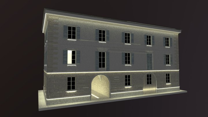 Historical Building - Draft 3D Model