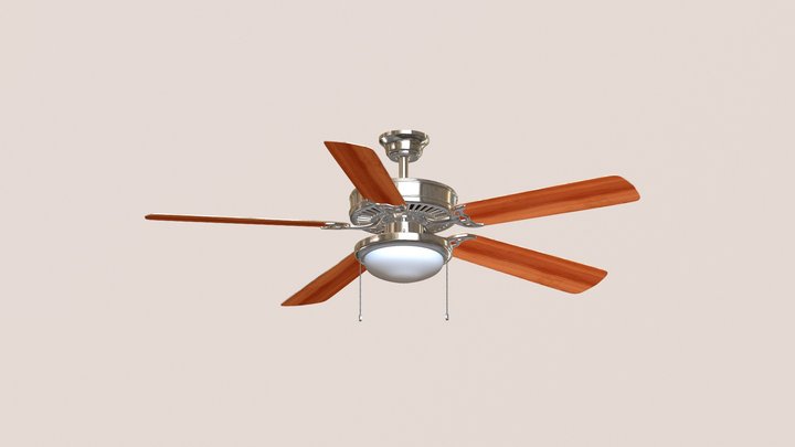 Ceiling Fan Anim 3D Model
