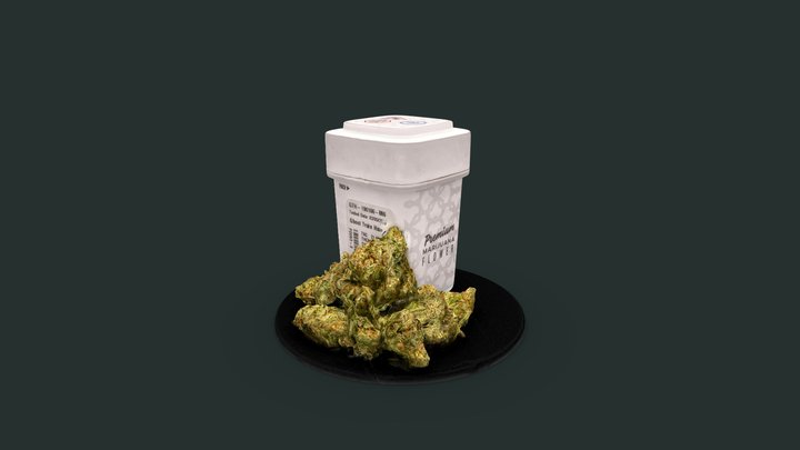 Recreational Marijuana Scan by Appeteyes.me 3D Model
