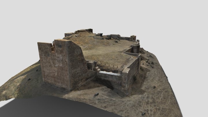 Castillo de Montemolin 3D Model