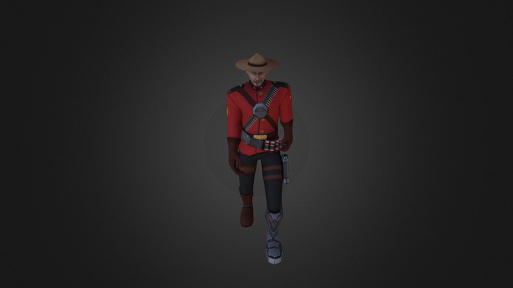 Character Designing_Walking - 3D model by PercyShen [d75b87f] - Sketchfab