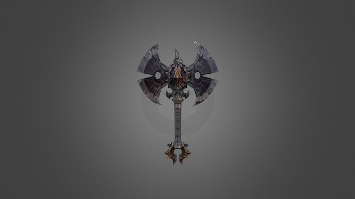 Voidcleaver Axe – Dark Fantasy Weapon