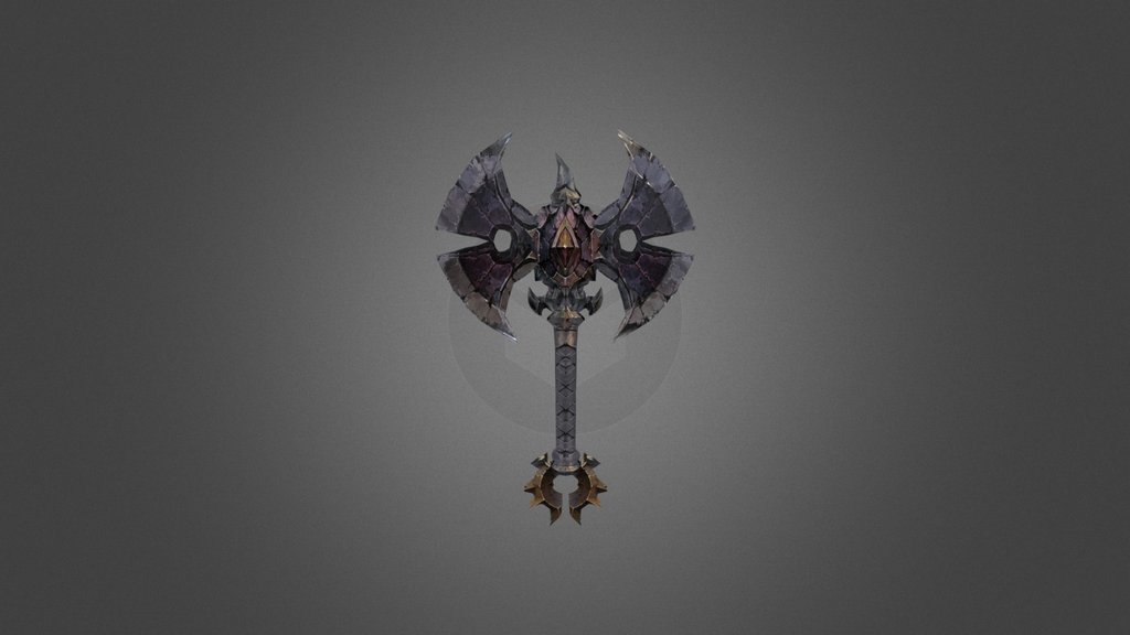 Voidcleaver Axe – Dark Fantasy Weapon