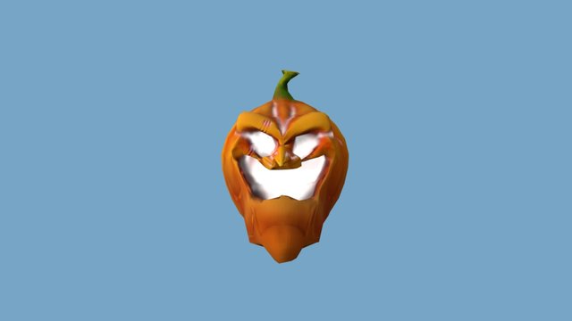 Pumpkin Witch - HEAJ LLORENS Sébastien 3D Model