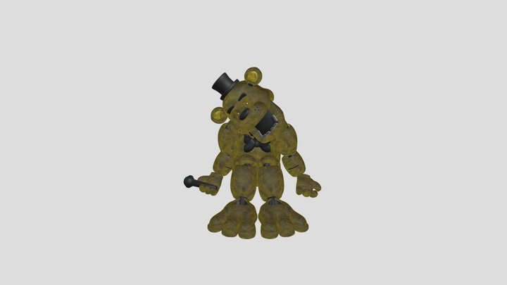 Yellow Bear (UFMP) 3D Model