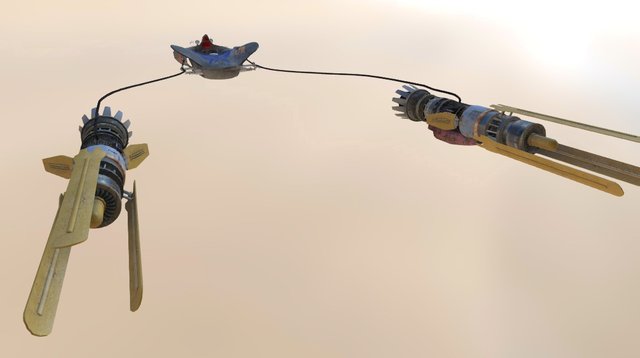 Anakin Pod Racer - Idle 3D Model