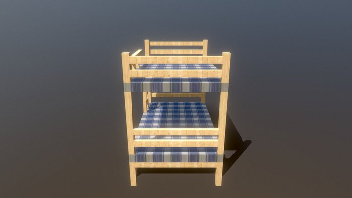 bed 3D Model