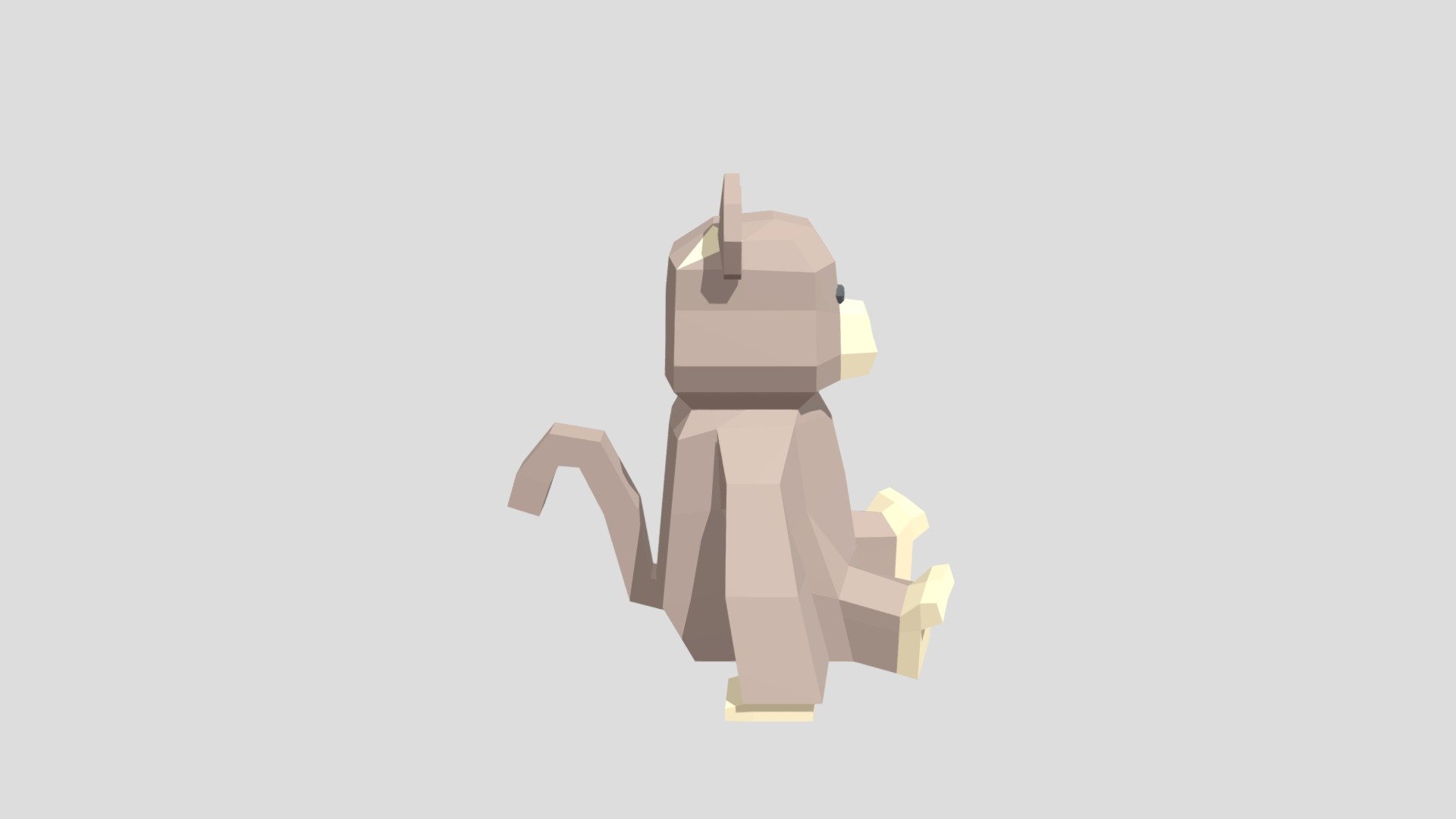 Monkey from Poly by Google