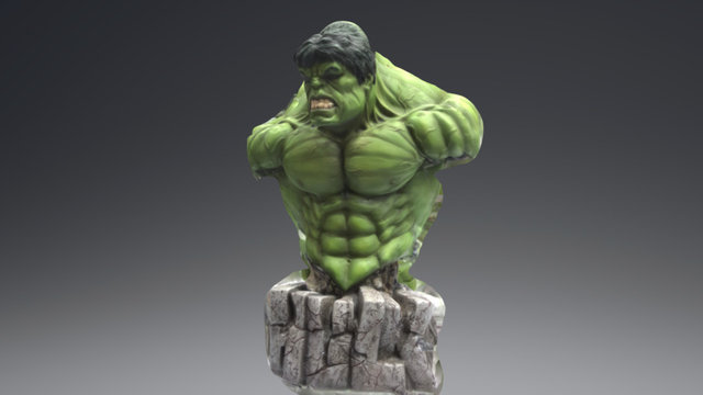Hulk Photoscan V02 3D Model