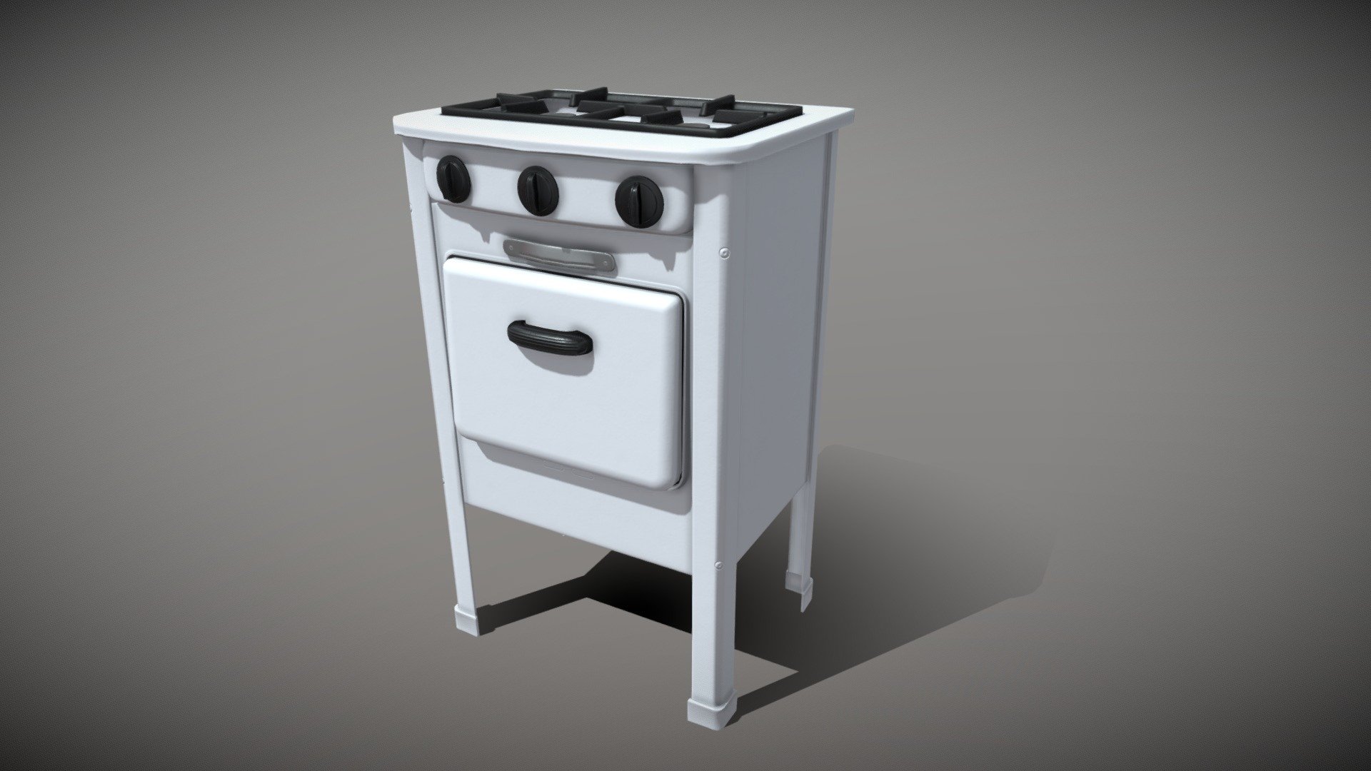 Old Gas Stove 3D model by Moon_Studio [d761f21] Sketchfab