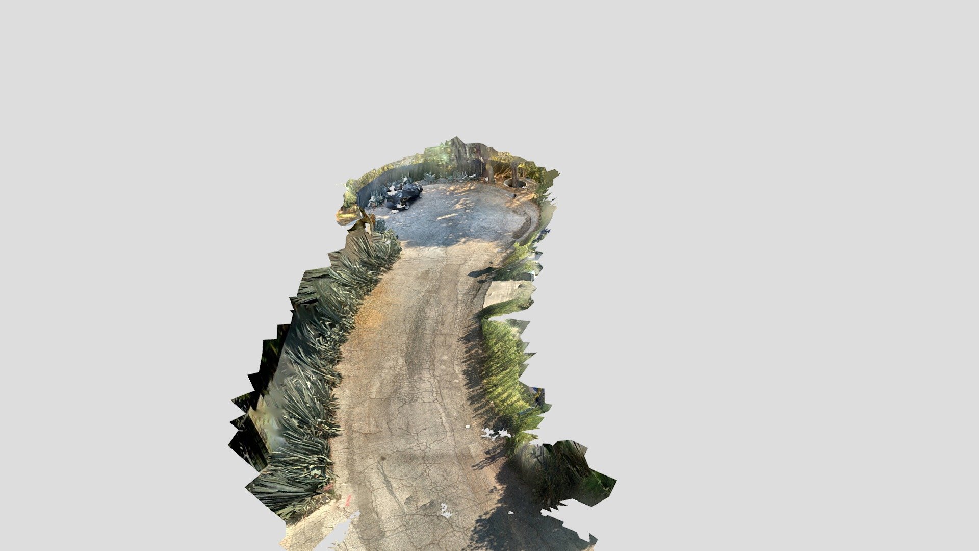 Large cul-de-sac — Sketchfab embed 3D viewer