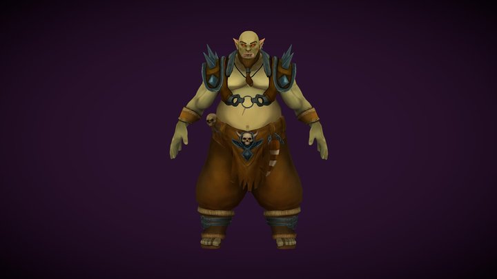 Orc Shaman 3D Model