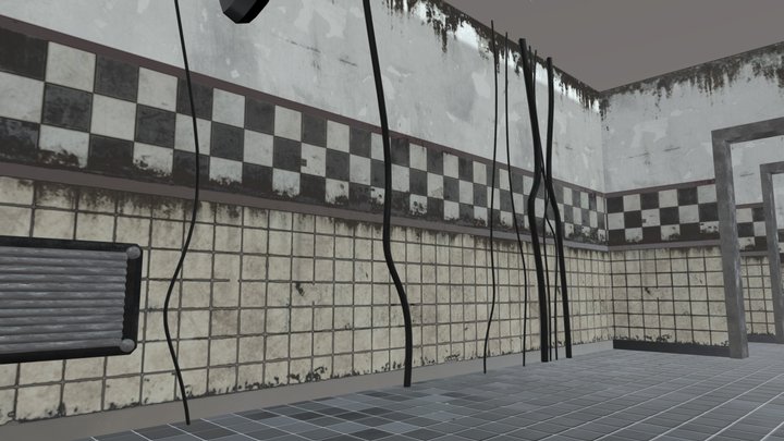 Fnaf 3 Map By Torres Blender 3 3D Model