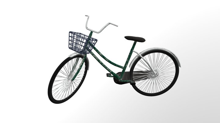 Simple Bike 3D Model