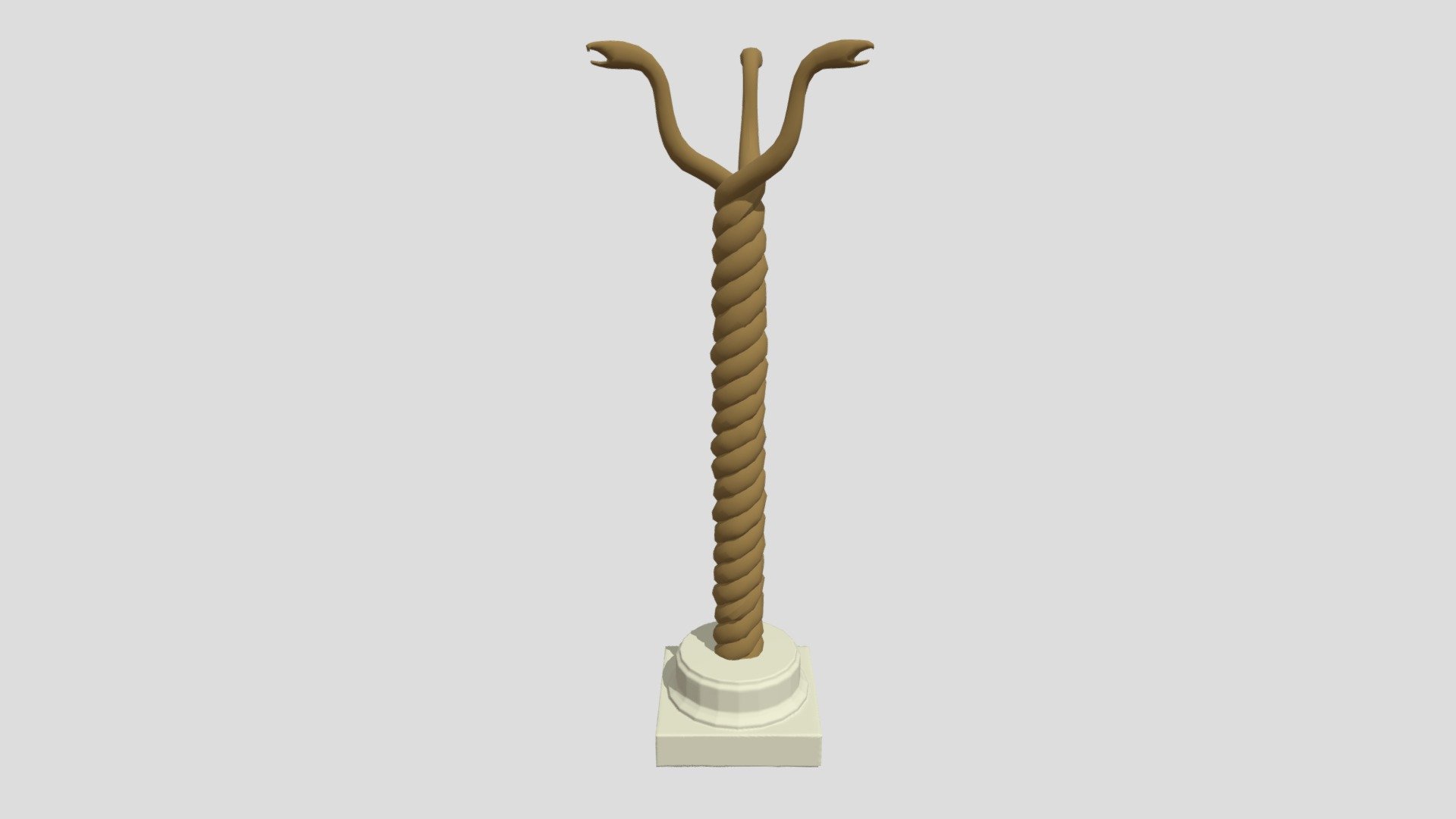 Snake Column_0 - 3D model by rora.jean [d763e27] - Sketchfab