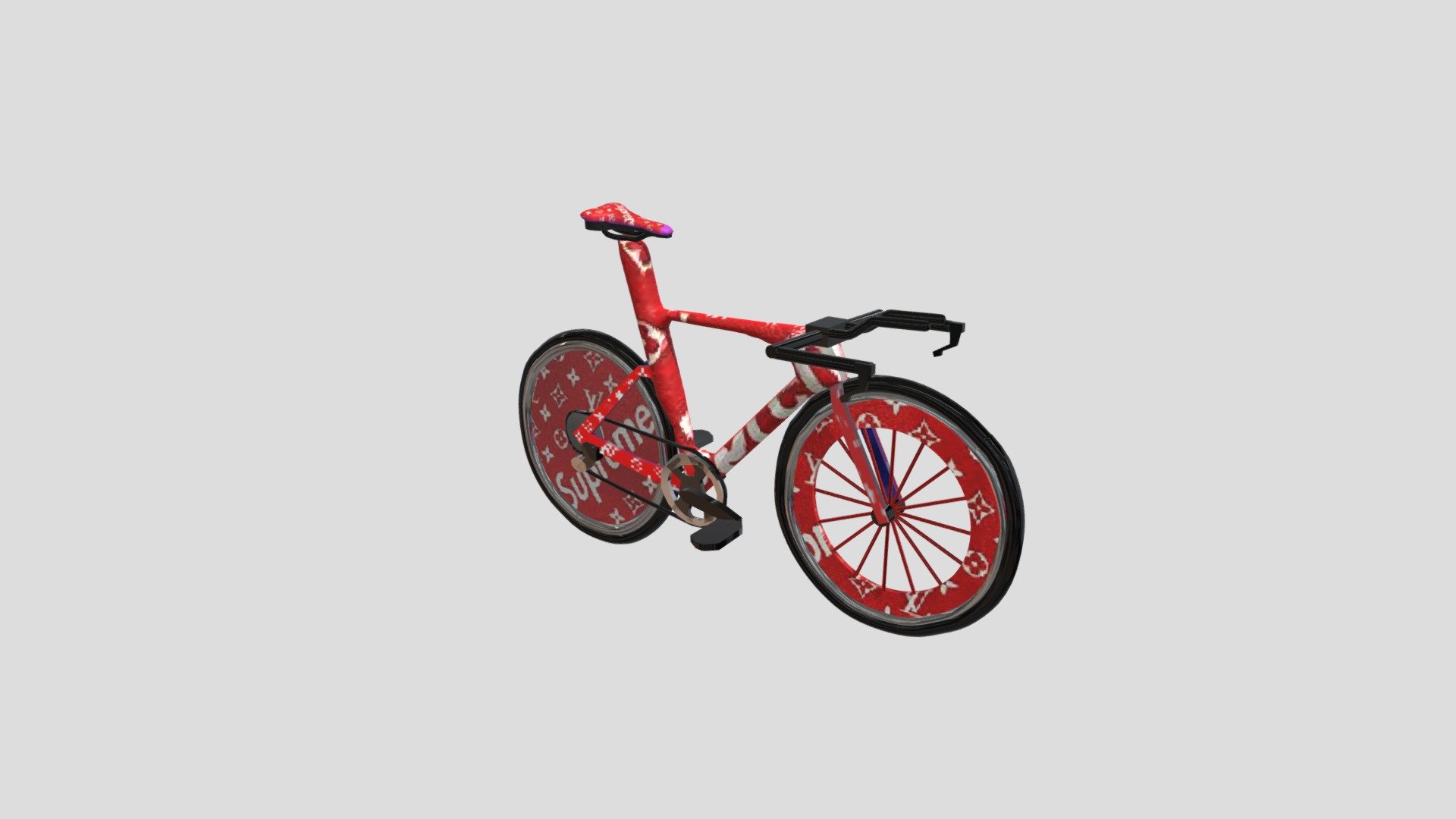 Supreme Louis Vuitton bicycle