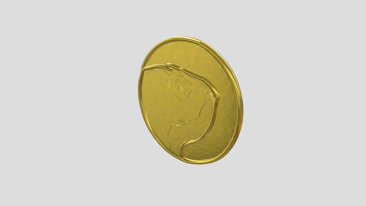 LOGOGOldStreamline 3D Model