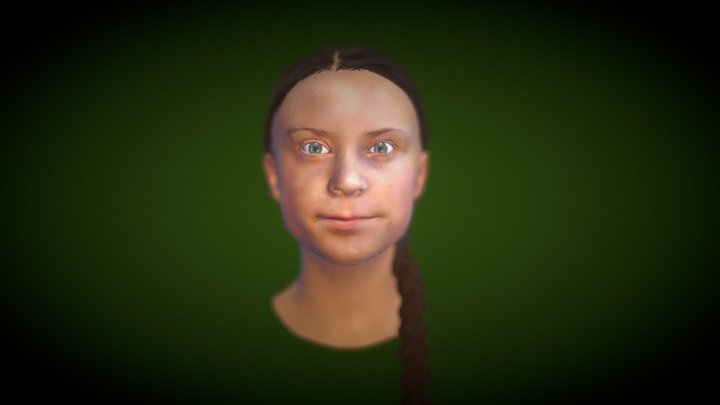 Greta 3D Model