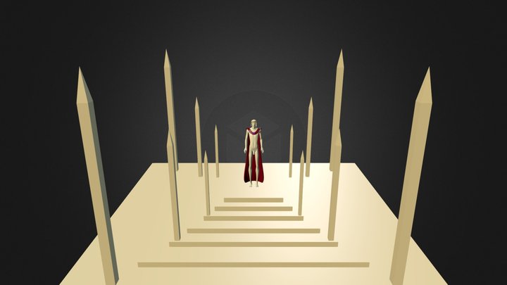 Kuros Romano 3D Model