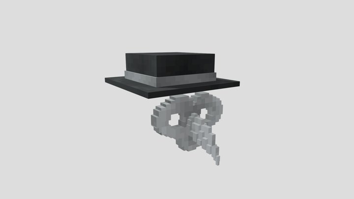 Plague Doctor Mask 3D Model